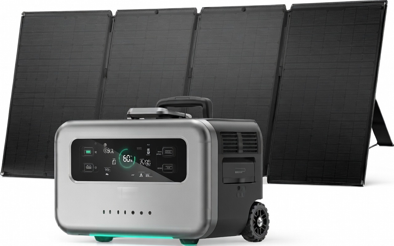 Portable 200W Solar Generator Kit